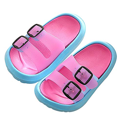 Toddler Little Kids Summer Sandals Non-Slip Boy Girl Slide Lightweight Beach Water Shoes Shower Pool Slippers
