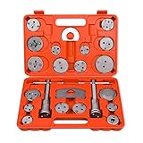 YRHome 23tlg Bremskolbenrücksteller Bremsen Satz Kolbenrücksteller Instandsetzung Werkzeug Set Universal KFZ Rücksteller Bremssattel Kolben Tool Kit Spindel