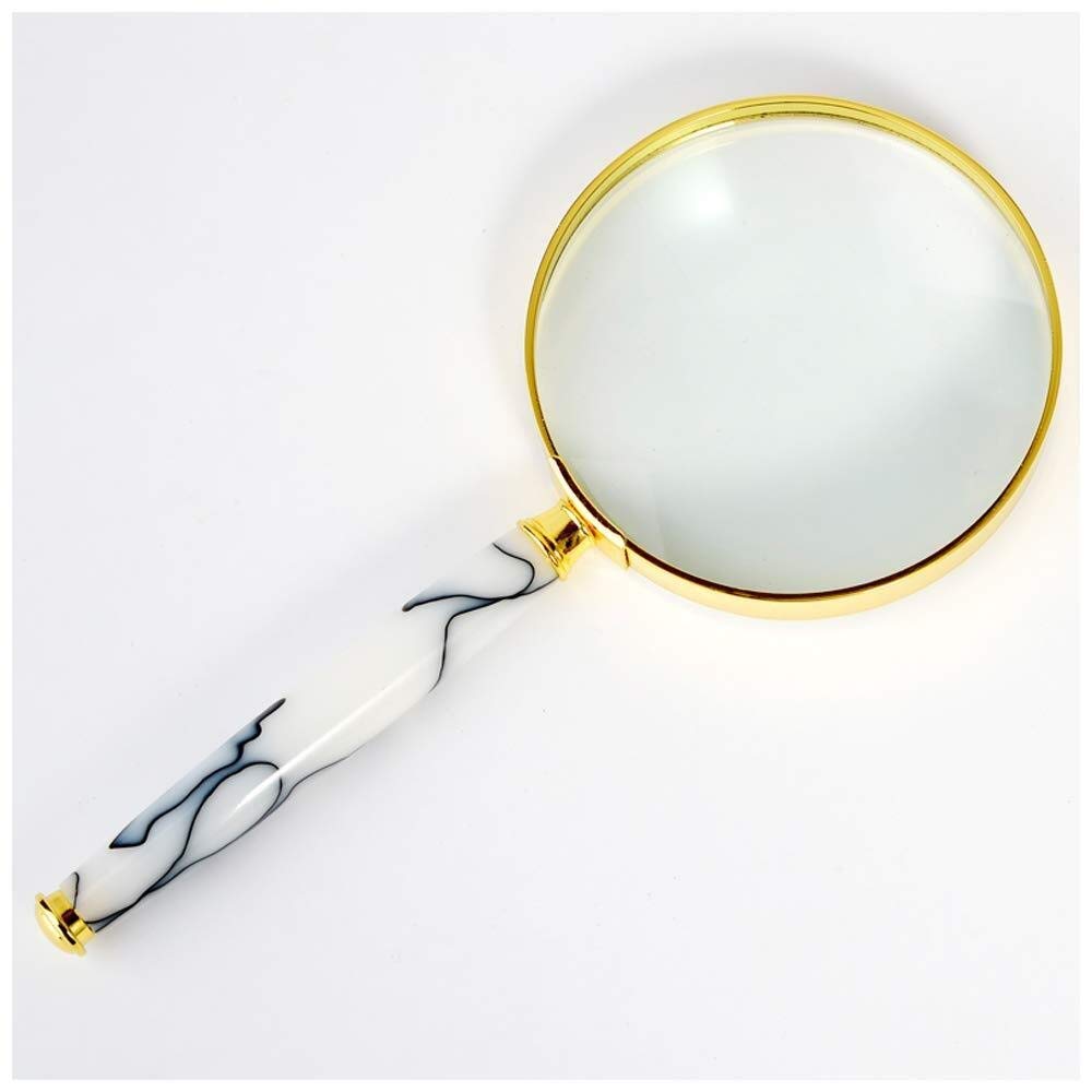Loupe en verre HD 5X pour la lecture des aînés et l'observation des enfants