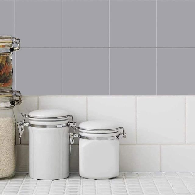 Holoras 50pcs Bathroom/Kitchen Tile Transfer Stickers, Stick on Wall Tile Peel and Stick (4 * 4 inches)