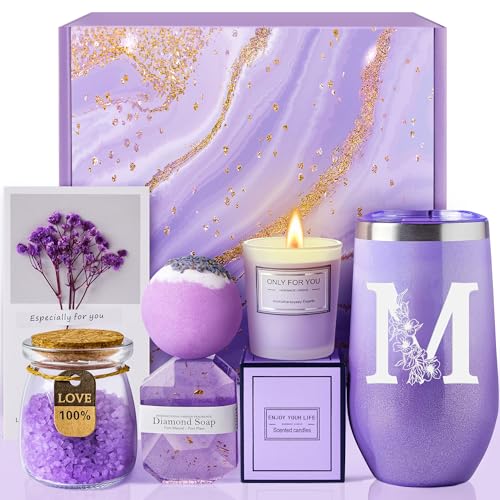 Mothers Day Gifts for Mom Grandma - Relaxing Spa Gift Basket Set,...