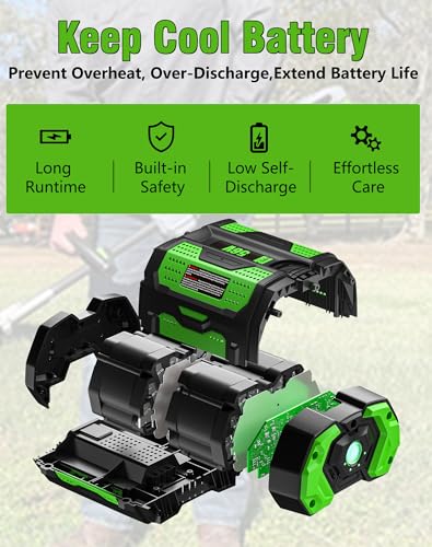 Image of HOCHSTERN 7.5Ah Replacement for EGO 56V Battery Compatible with EGO 56 Volt Lithium-Ion Battery Power Tools 1Pack