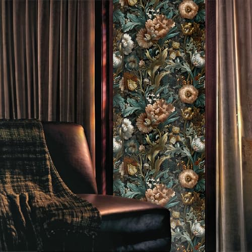 Vinilo Decorativo para Ventana 15.7x118in Marrón Verde miniatura 2