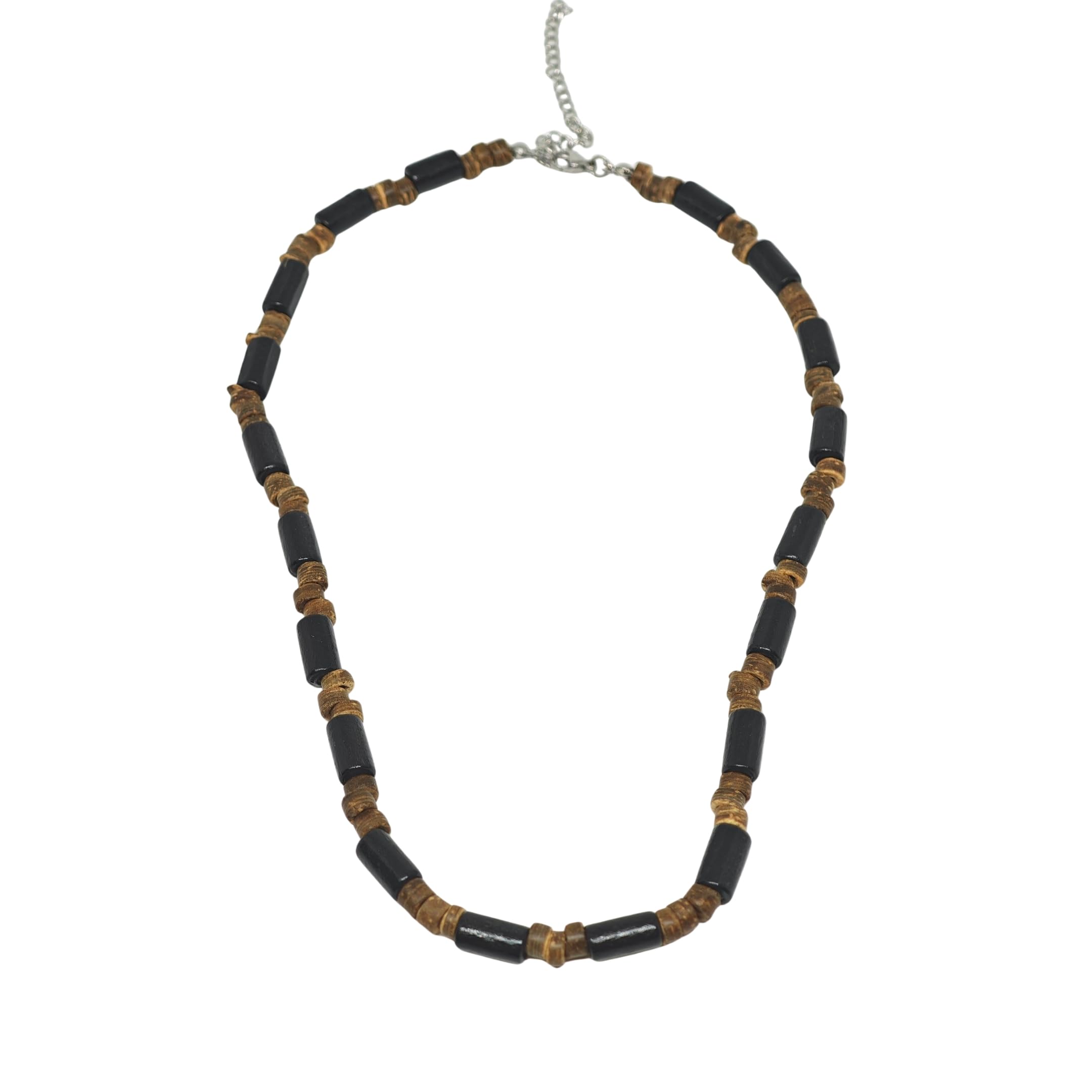 ONYX TIMBER - 8 mm Beaded Necklace for Men and Boys (20 inches with adjustable cable chain)-image-27