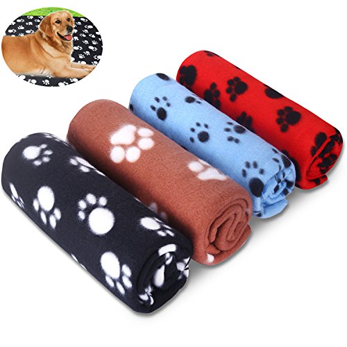 Comsmart Pet Blanket Warm Dog Cat Fleece Blankets Sleep Mat Pad Bed Cover