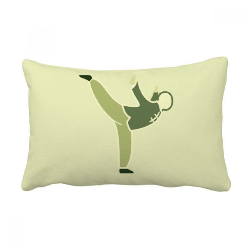 Coussin Kungfu Chine multicolore déco canapé pour salon chaleureux