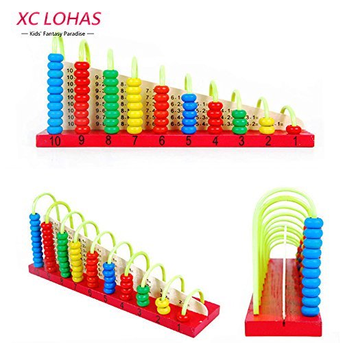 Homies International, Wooden Calculation Shelf for Learning Counting Addition Subtraction Mathematical Functions, Kids Ages 3+ Years, Multi-Color - Image 6 thumbnail