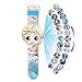 Montre projecteur 20 Figurines Elsa La Reine des Neiges 2, Montre electronique Enfant Fille, Projection Jouets