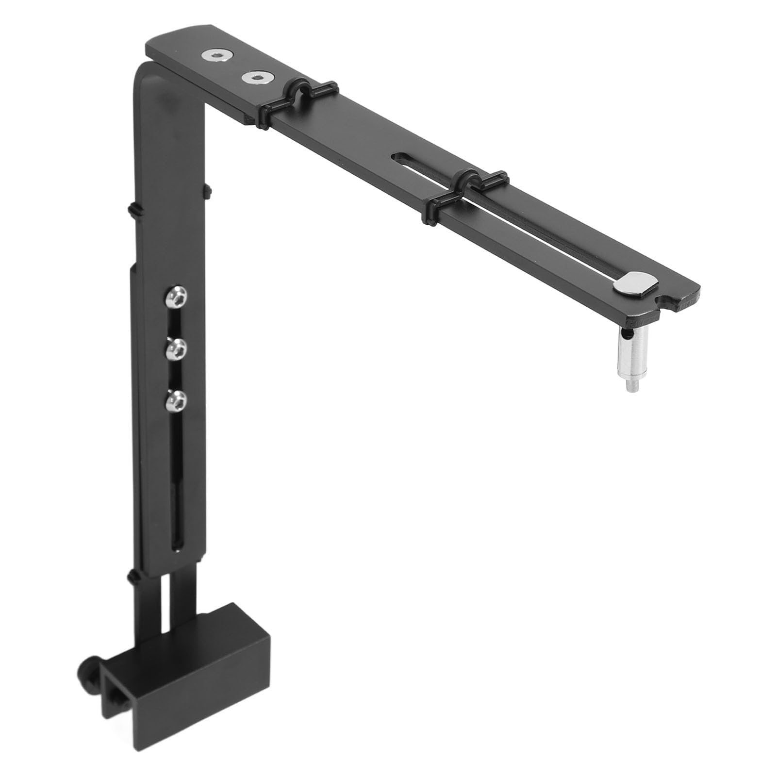 Supporto per Lampada Acquario, Staffa di Montaggio Universale in Nero per Illuminazione Vasca dei Pesci, Supporto Regolabile per Luci