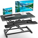 Ohuhu Standing Desk Converter, 34.6' Height...