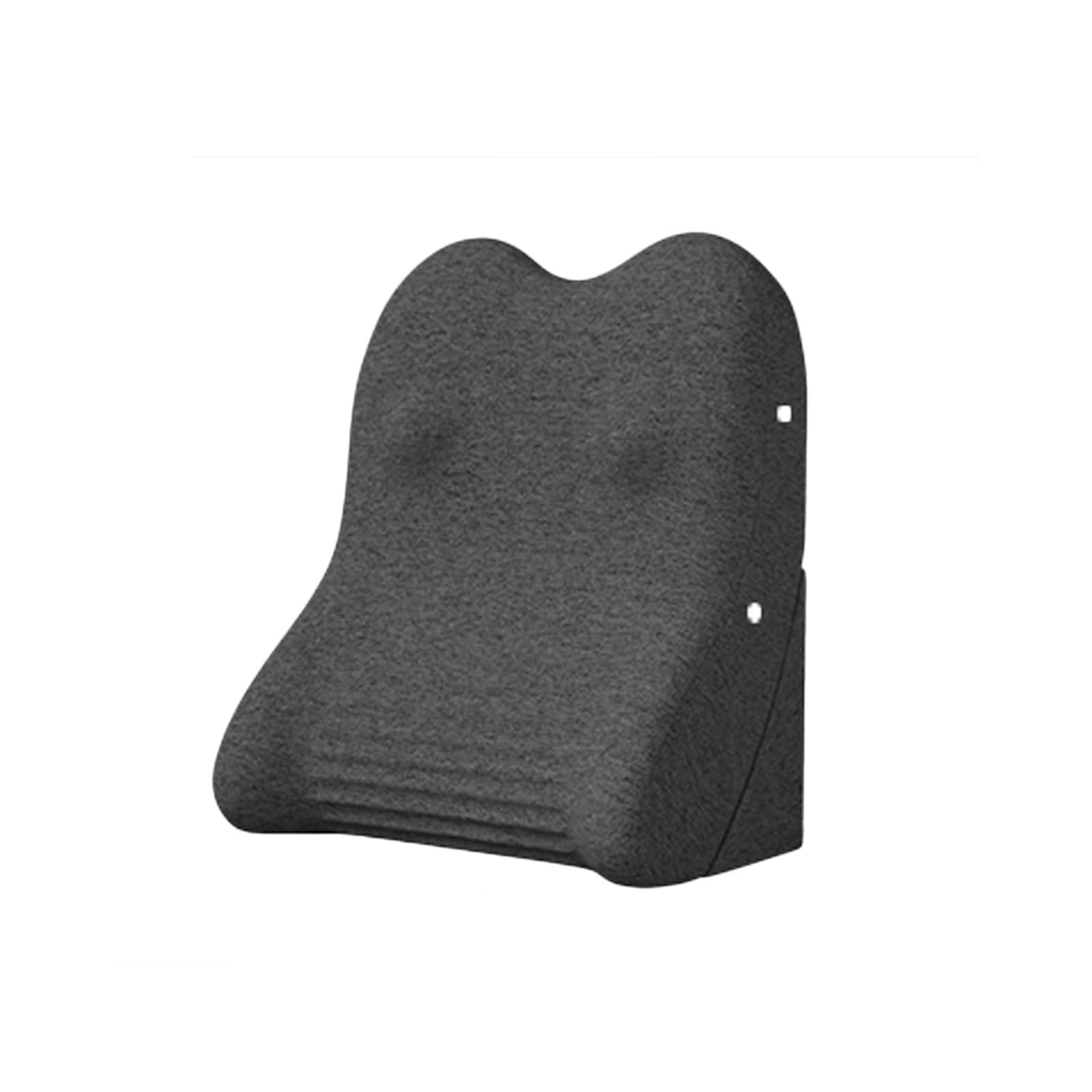 Almohada de cuña ajustable para reflujo ácido con capa de aire, cojín triangular para el cuidado del embarazo, almohada elevada con funda extraíble para lavar a máquina (verde)