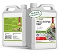 ECO Garden PRO - Organic Vinegar Weed Killer | Kid Safe Pet Safe | Clover Killer for Lawns | Moss Killer | Green Grass & Poison Ivy Killer | Spray Ready Glyphosate Free Herbicide (2 Gallons)