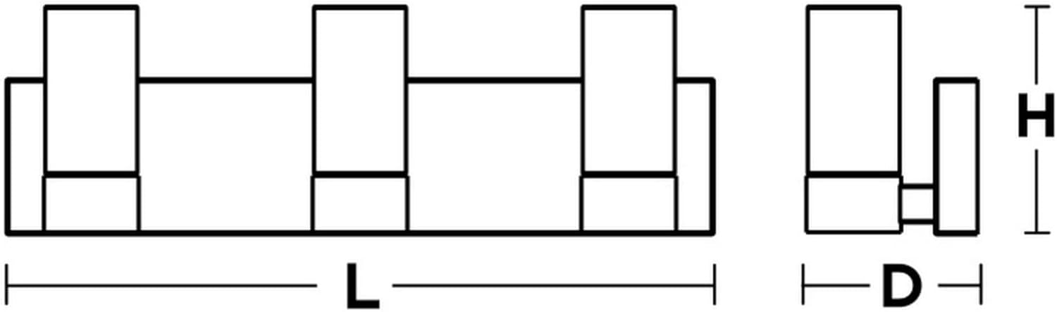 Delphia - 3-Light Vanity - Polished Chrome Finish - Clear Acrylic