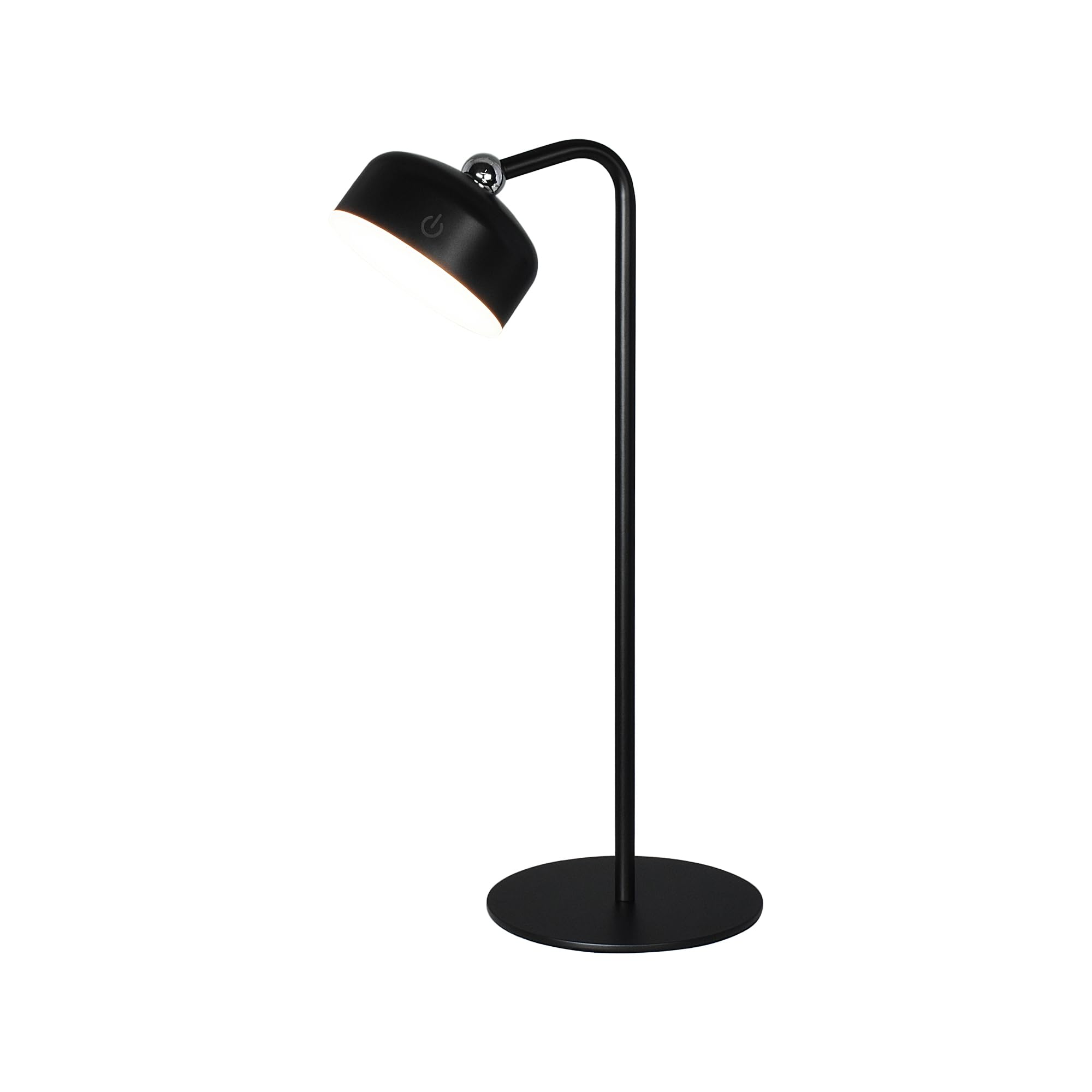 Lucea Lenda 03 Siyah Şarjlı Ledli Masa Lambası 1X1.8W 3