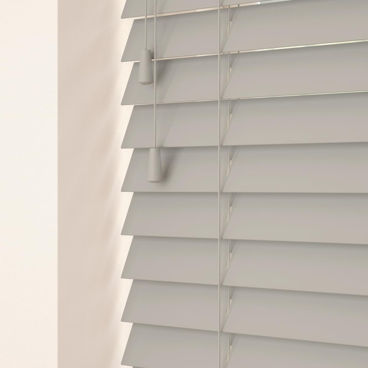 Hand Made To Measure REAL WOOD Venetian Blinds - British Made - by HOMESMART BLINDS - Many Colours (Marlin)