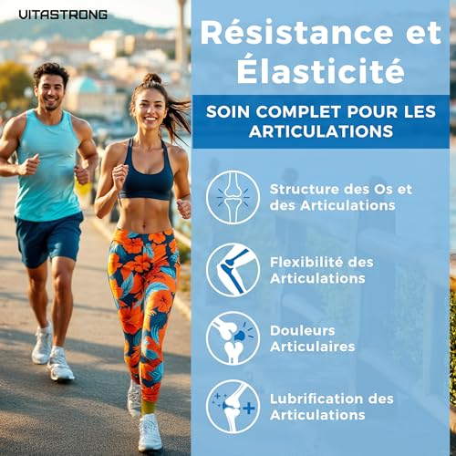 COLLAGENE et ACIDE HYALURONIQUE Vitastrong - 2000mg Collagène COLLinstant avec Biotine, Coenzyme Q10, Zinc, Sélénium, Vitamine C, Vitamine D - Formule Efficace - Qualité Premium – Image 5