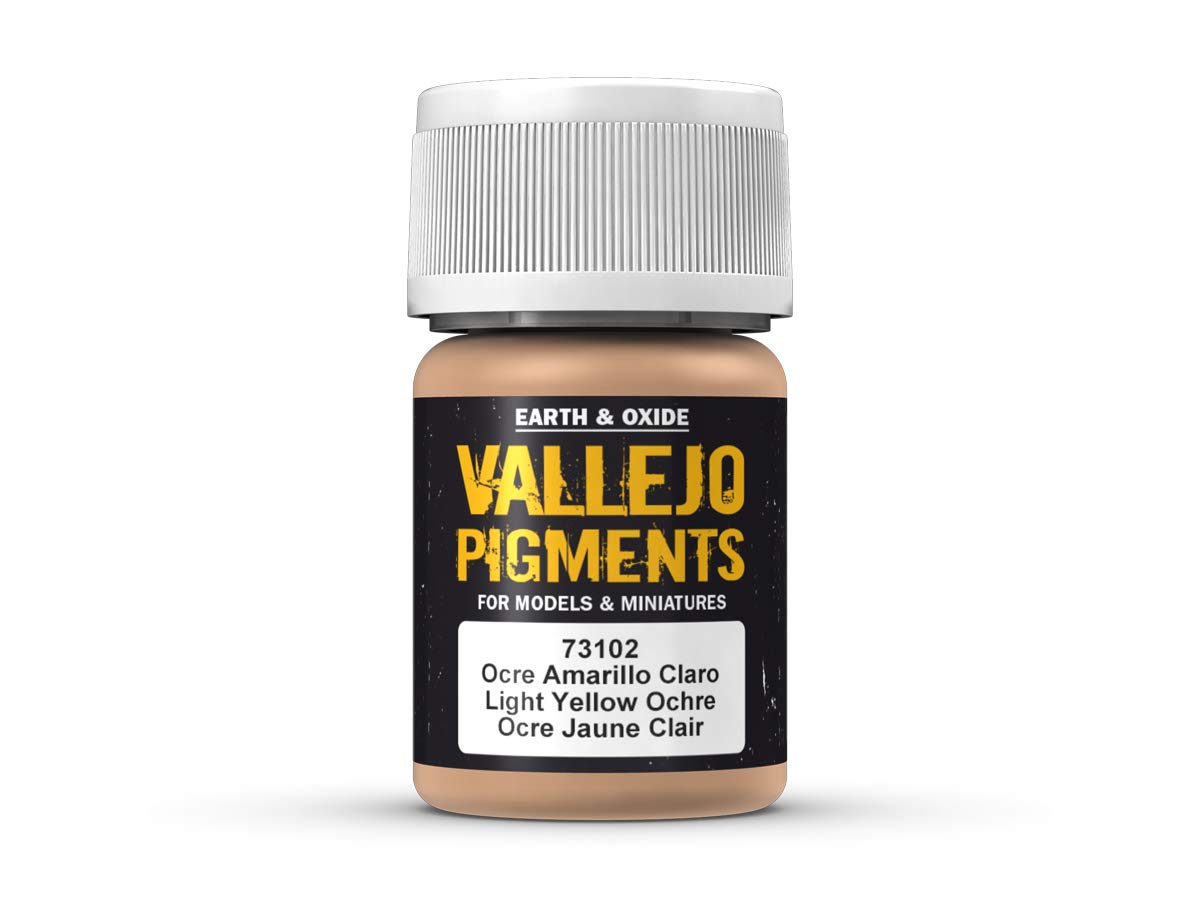 Vallejo Yellow Pigments 73102 Light Ochre (35Ml)