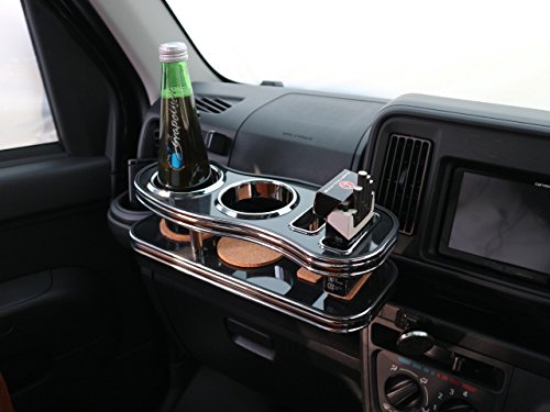 Amazon | ハイゼットカーゴ フロントテーブル Sライン ブラック