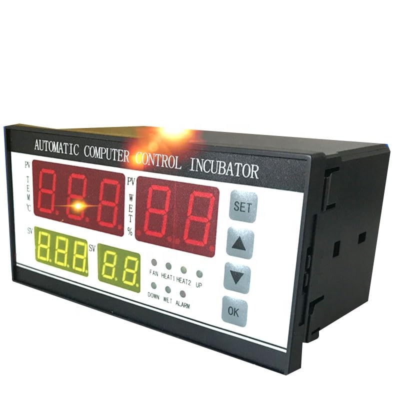 Image of TM&W Egg Incubator Accessories Controller W3001, w1209, m452, stc 1000, stc 3028, xm18 and xm18D Sensor Humidity Maker Useful to Built Big Size incubators (XM18 Black)