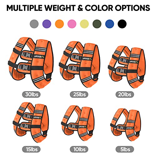 Image of APEXUP Weighted Vest Men Women, Weight Vest for Women Workout Equipment for Strength Training Running