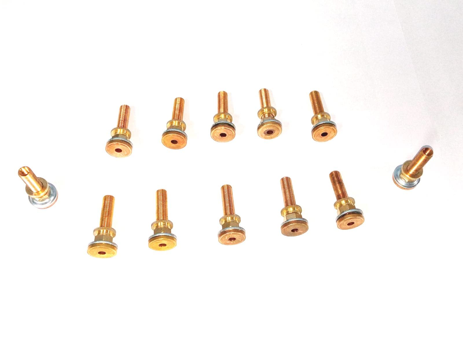 Seahorse POLYMERS AIR King Car Brass Tube Tyre Nozzle 12pcs (6.00-16) 7 Number-image-41