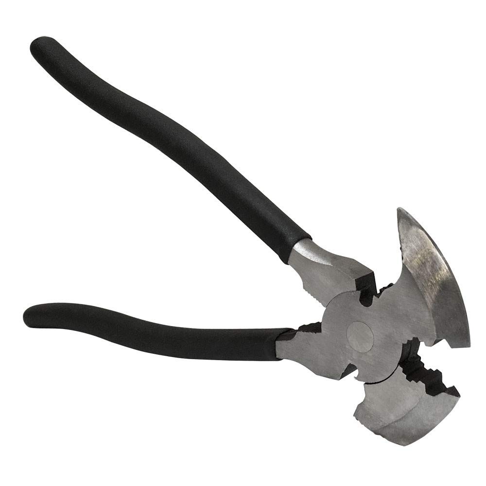 DBM IMPORTS Fence Pliers 10-1/2'' Staples Tack Fencing Hammer Tool