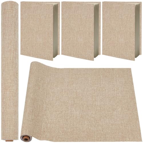 CRASPIRE 51 x 11.8 Inch Book Binding Cloth Tan...