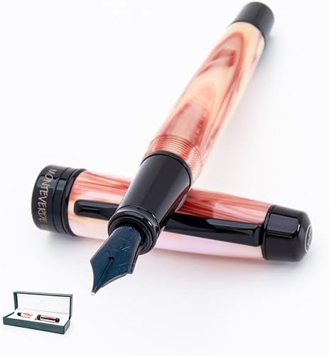 Monteverde Prima Pluma Estilográfica Red Swirl - Omniflex