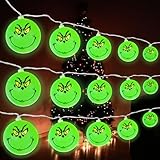 ULTHOOL Christmas Lights, 30 LED 15 Ft Battery Operated Christmas String Lights, Christmas Decorations for Tree Home Garden Indoor Outdoor Hanging Ornament