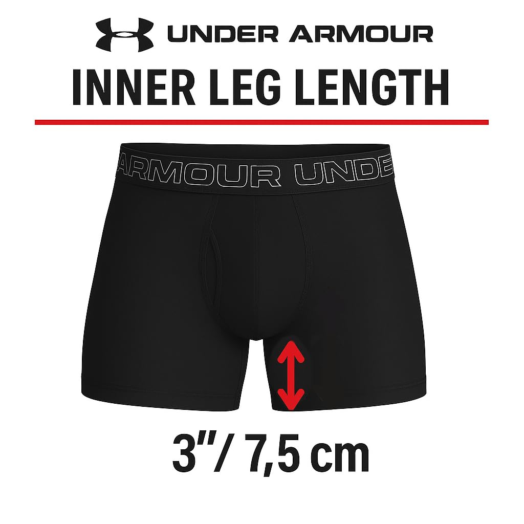 Under Armour Bokserki męskie, Czarny, M