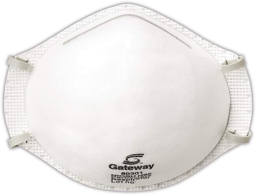 Gateway Safety 80301 TruAir Unvented N95 Particulate Respirator (Box of 20)