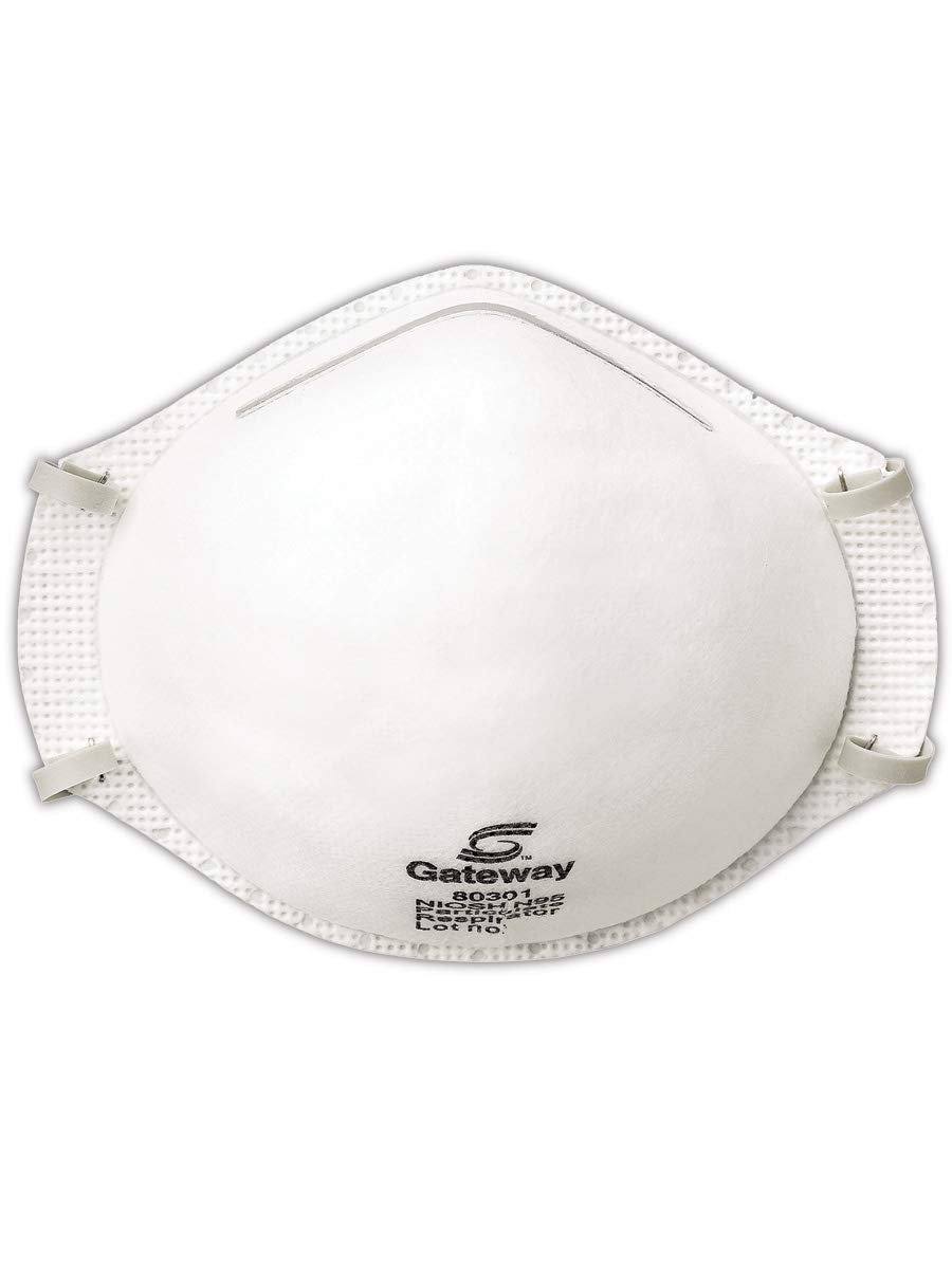 Gateway Safety 80301 TruAir Unvented N95 Particulate Respirator (Box of 20)