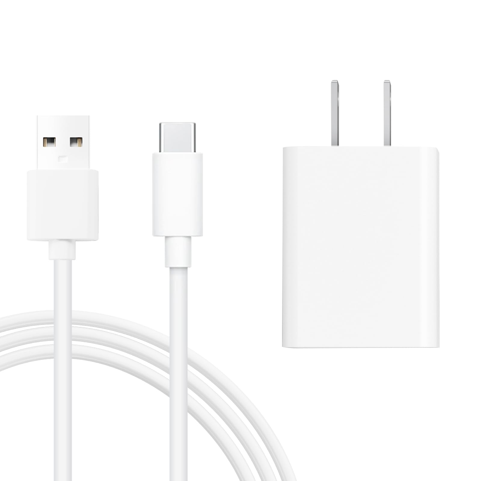 Charger 5V2A Type-C Fast Safe Charging Power Supply Adapter Compatible with Akunbem Women Electric Shaver Body/Face/Bikini Trimmer, for IPX7 Waterproof Electric Shavers 1.5M Power Cable