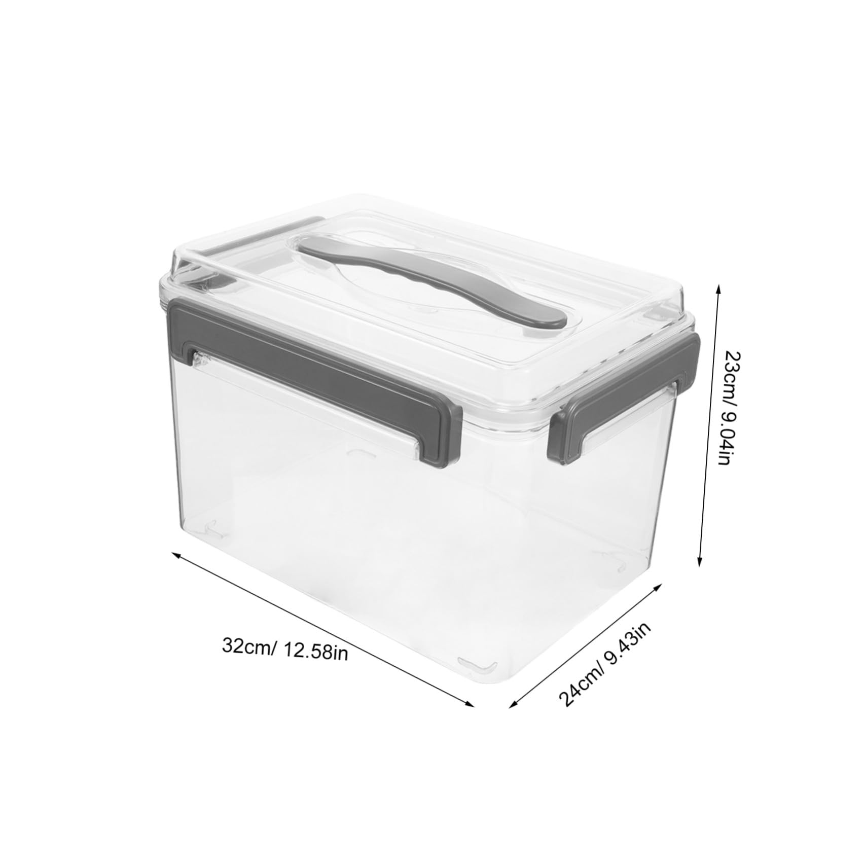 TOYANDONA Kameraobjektivgehäuse aus Acryl Transparent Tragbar und Stoßfest Aufbewahrungsbox für Digitalkamerazubehör und Objektivfilter für Fotografen im Outdoor und Bergtouren Einsatz