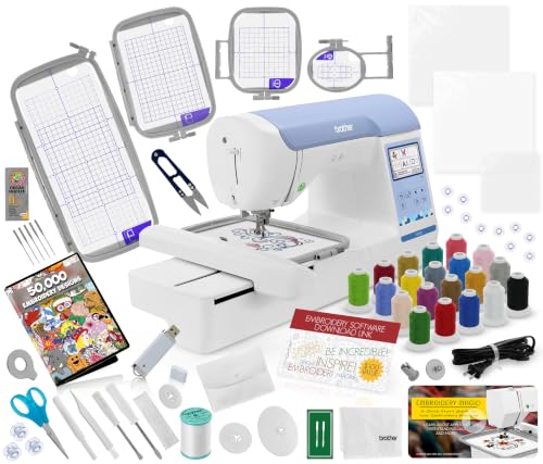 Brother PE900 Embroidery Machine, 5 x 7', Ultimate...