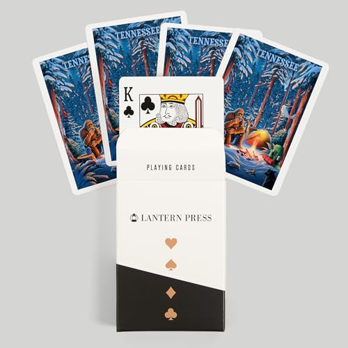 Lantern Press Tennessee, 52 Cartas Póker para Adultos miniatura 6