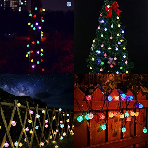 Strisce di luci solari da giardino, 8 modalità, a