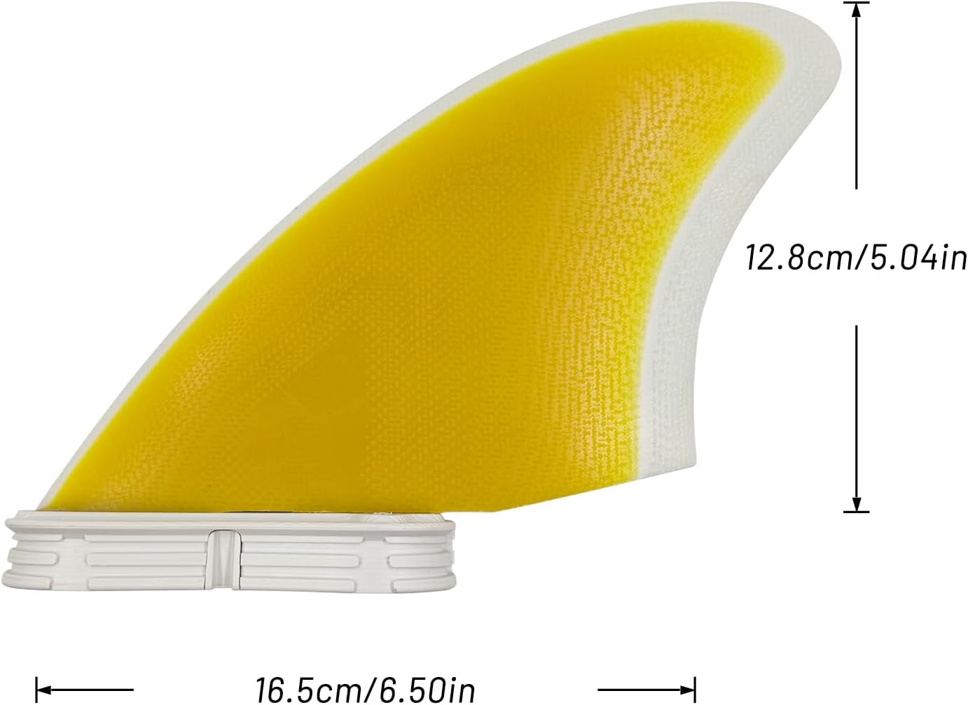 Surfboard Fins Two fins(2 Fins) Fins-Solid Fiberglass & Lightweight Functional K2 Size