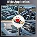 2025 New Top Post Battery Disconnect Switch,12-48V Car Battery Kill Switch,Terminal Blocks are .67in and .83in,Battery Disconnect Switches are Mainly Used in Automobiles, Rvs, Boats, Solar Panels