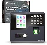 PrimeTechUSA Time Clock for Small Business | No Monthly Fees Clock in Machine for Employees | T150 Time Card Machine | Time Clock Punch Machine | Timeclocks Small Business | Easy Employee Reporting!