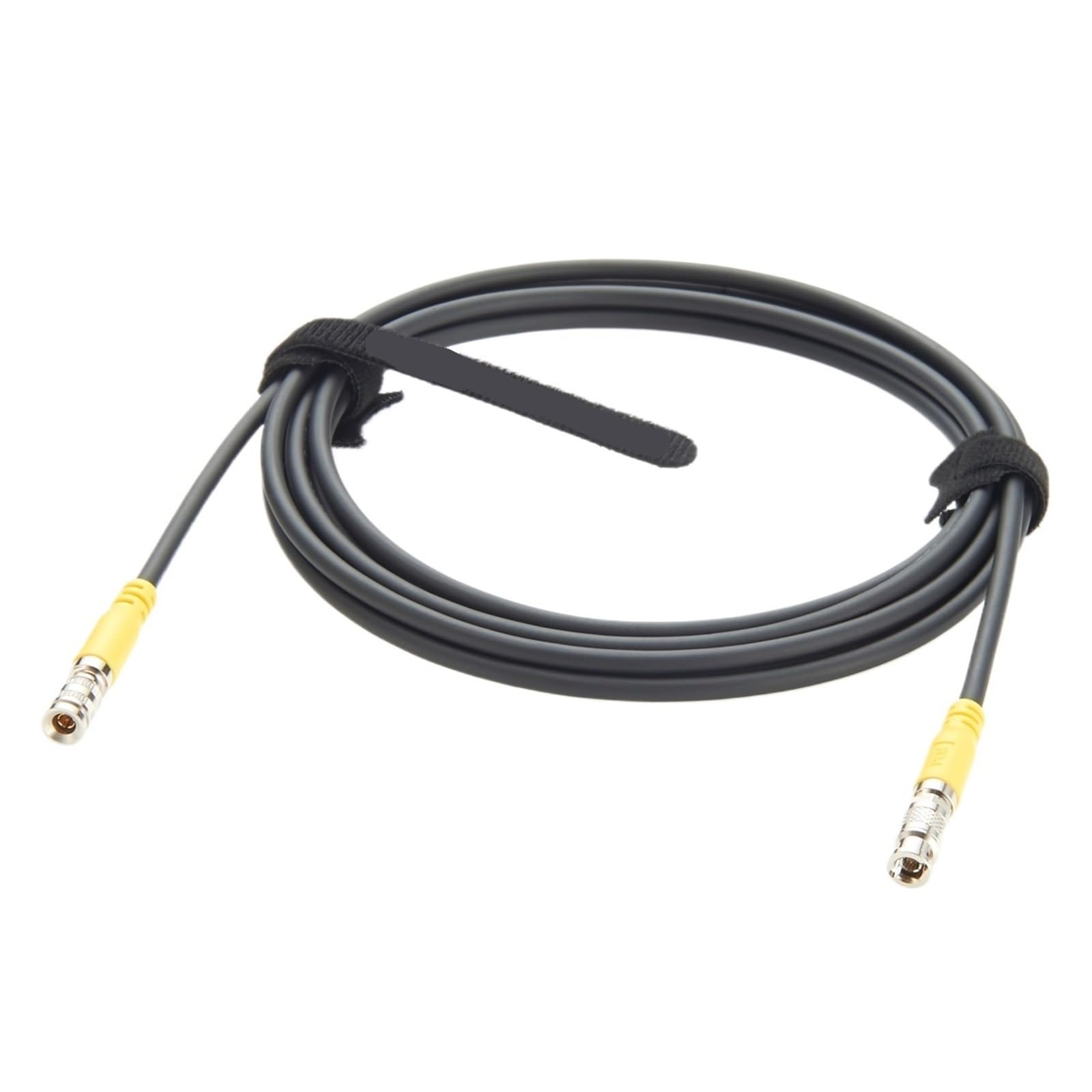 Câble CoaXPress CXP-12 12G SDI HD-BNC vers DIN 1.0/2.3 mâle flexible de 5m