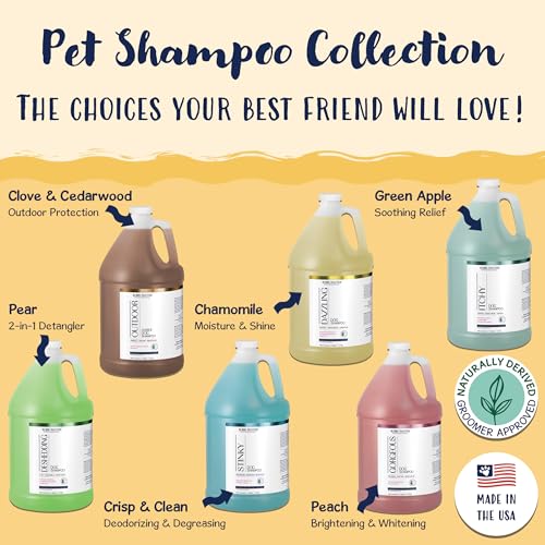 Image of Bobbi Panter Outdoor Dog Shampoo Citronella, Cedarwood & Lavender - Protective Natural Formula for Outdoor Exposure, Cleanses & Soothes Skin, Tear-Free, 20:1 Concentrate, Made in USA, 1 Gallon