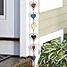 Ancient Graffiti Multicolor Heart Rain Chain, 4