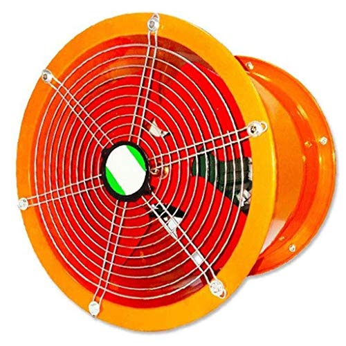 GAAHRQQQ 8" Inline Fan Toilet Bathroom, Metal Fan, Great Exhaust Fan for Grow Tent Exhaust and Intake