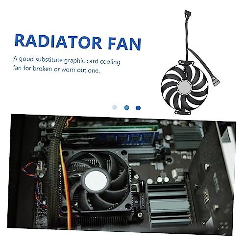 Ventilador de refrigeración de GPU Vaguelly para reparar tarjeta gráfica de PC 2