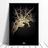 ✦Remarque: il s'agit de l'affiche uniquement, le cadre en bois n'est pas inclus; merci de votre compréhension.