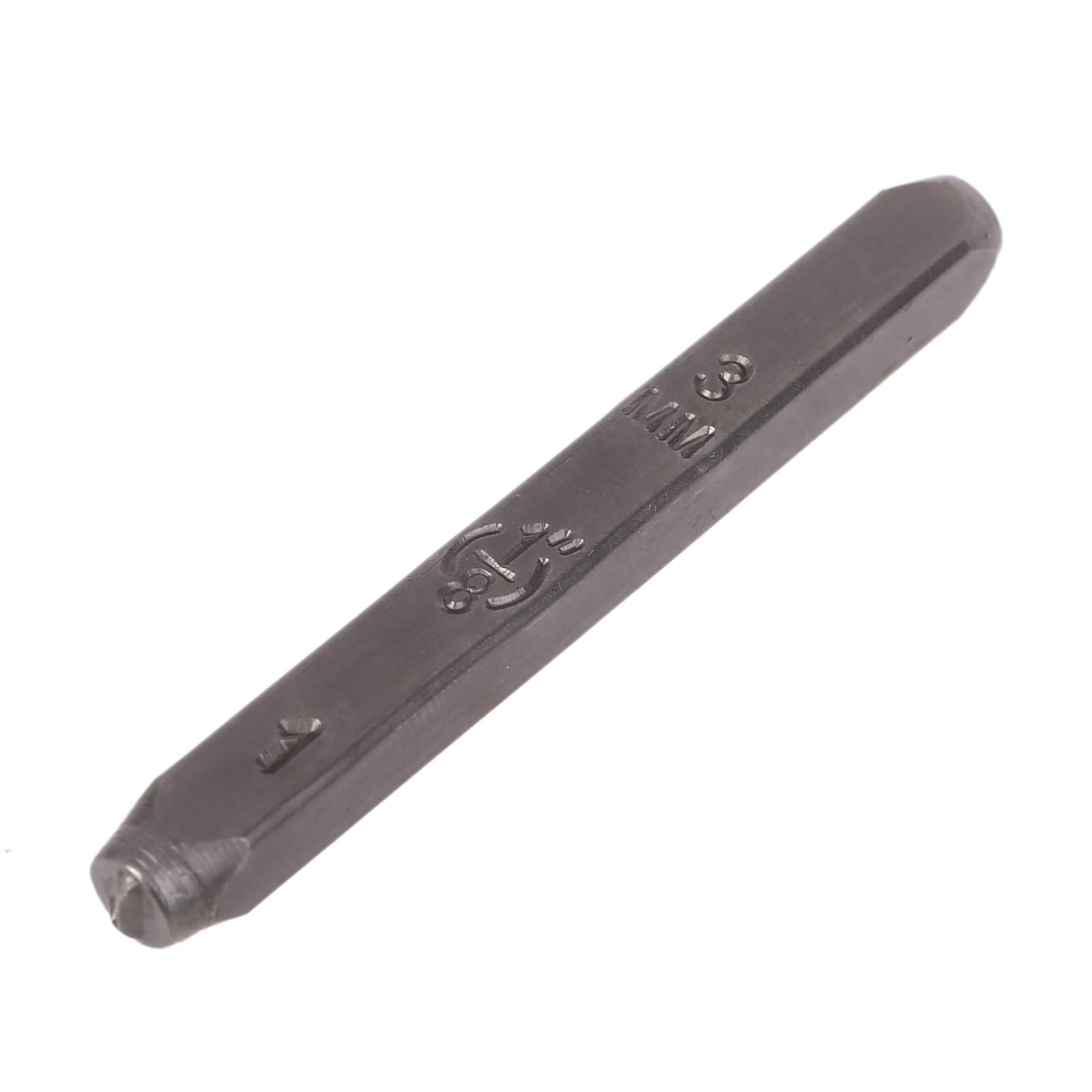 36-teiliges Metall-Stempel-Set mit Zahlen-Buchstabe zum Bedrucken von Metallrollenstempeln
