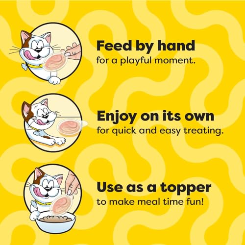 Temptations Lickable Spoons, Soft Lickable Cat Treats, Adult Wet Cat Treats, Variety Pack, 24 Spoons (Pack of 2) - image 6