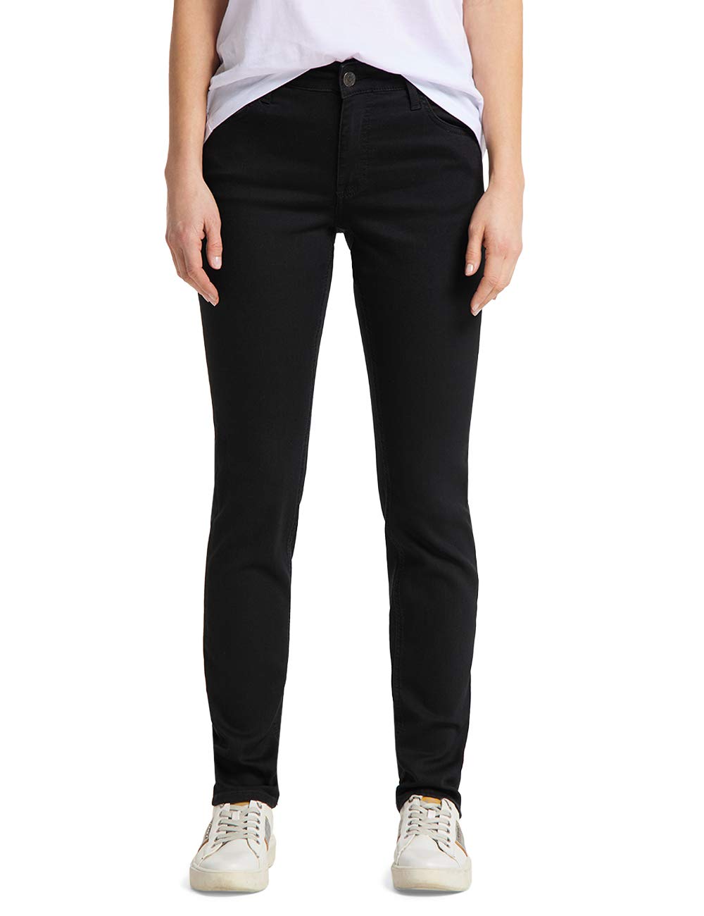 Mustang Women's Rebecca Slim Jeans, Black (Midnight Black 490), 32W 32L UK