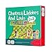 HXSAF Fliegen Schach, 2 in 1 Rutschen und Rutschen und Gesellschaftsspiele, Brettspiele, Transport Wissen, Kinder Lernspielzeug for 3 Jahre und älter, 43 * 43cm(grün)